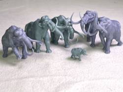 Wooly Mammoth Herd (6)